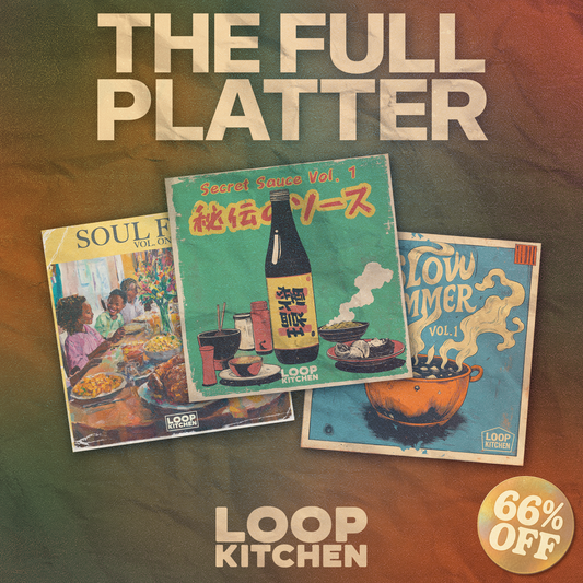 The Full Platter: 3 Sample Packs – 66% Off (Only 50 Available)